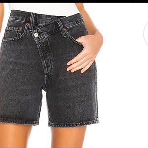 AGOLDE Criss Cross Shorts